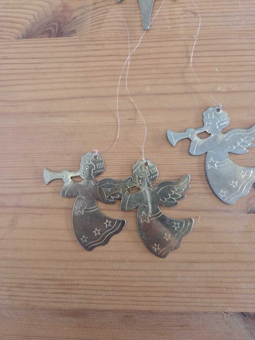 Pack of 2 angels chime ornament