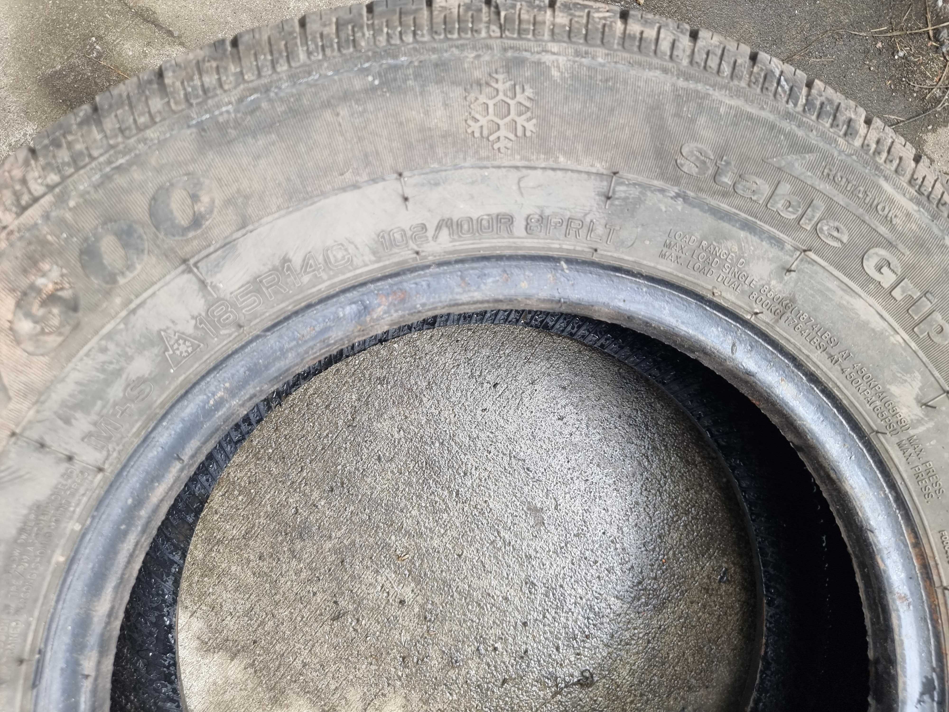 Opony 2 szt. 185/80/14C 2022 r. Mirage MR- W600 DOT 1922 6,6 mm