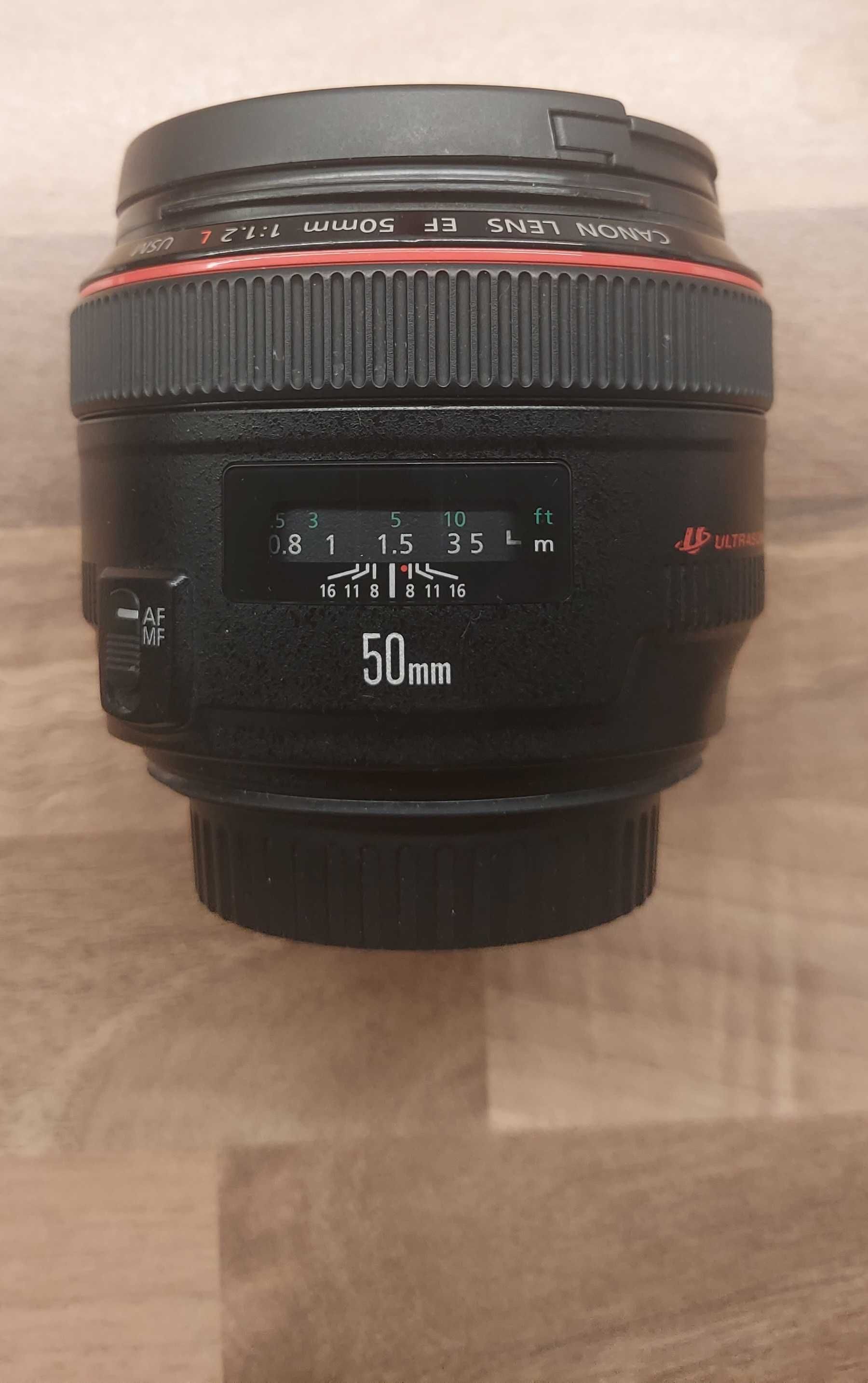 Canon 50 mm f 1.2 L