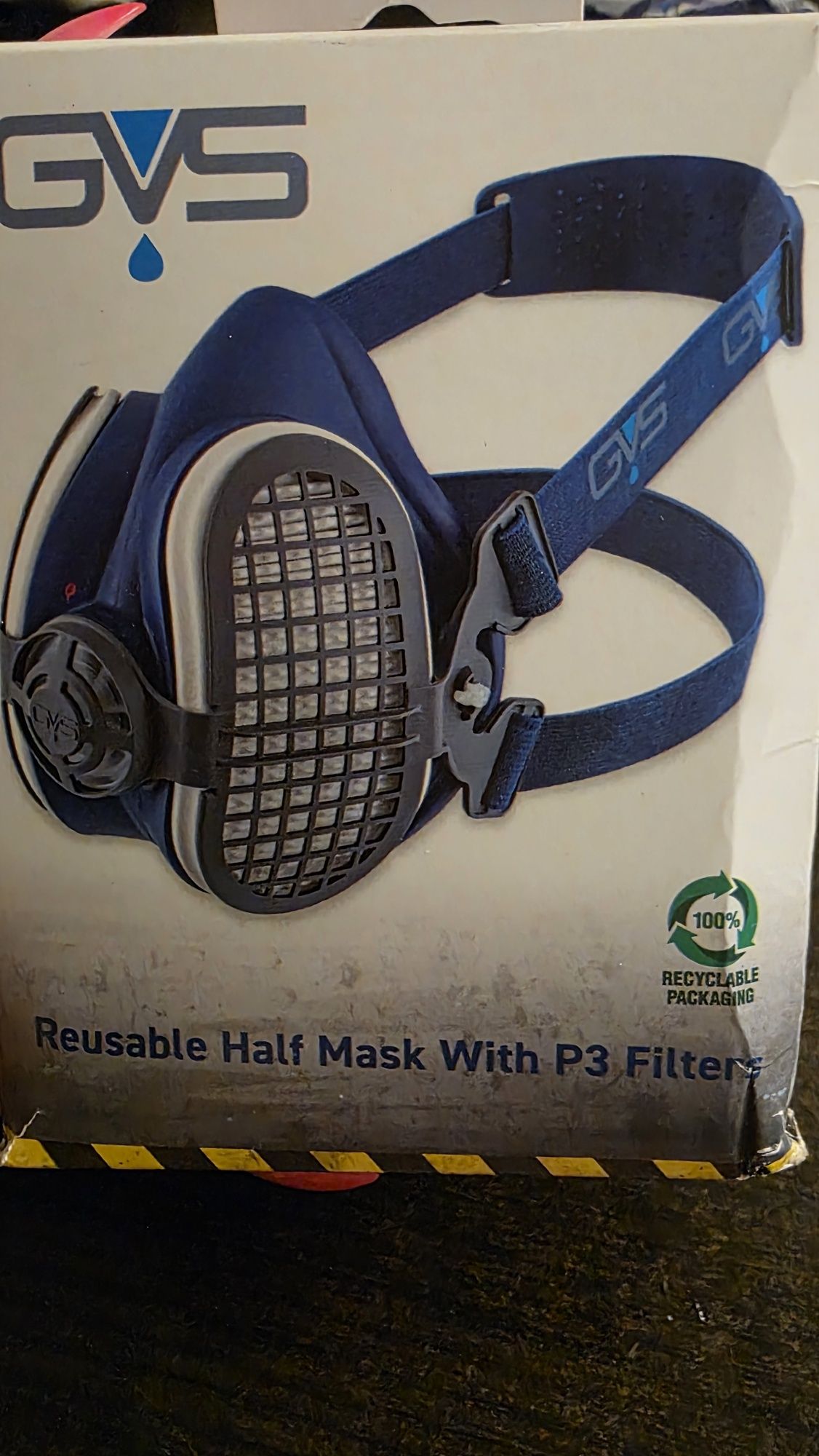 Półmaska GVS plus filtry.