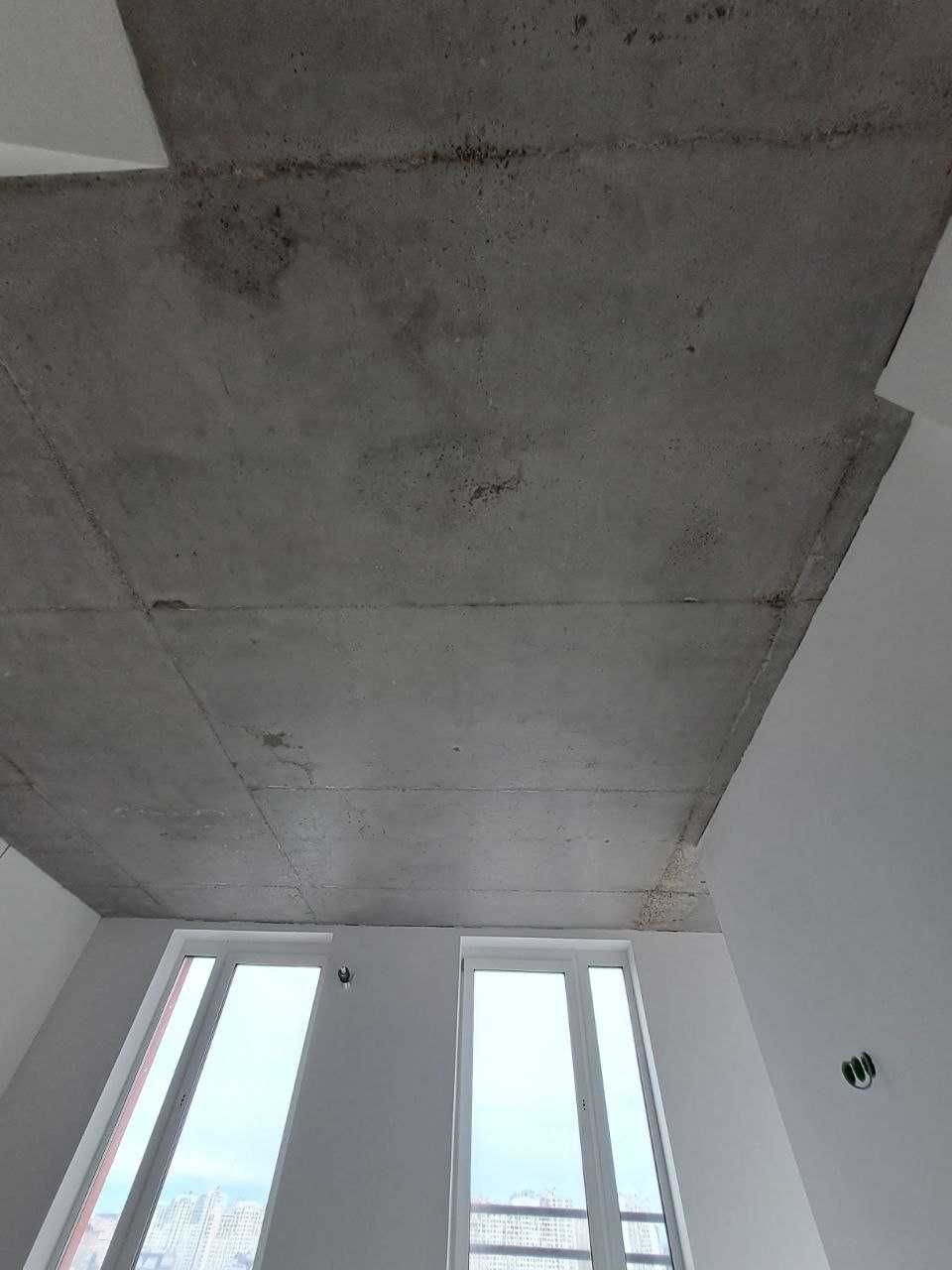 шлифовка бетона стен потолков колон кирпича лофт Loft