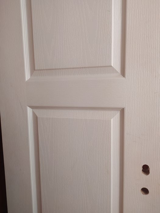 Двері білі дерев'яні