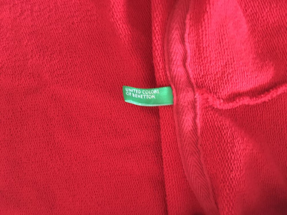 Casaco Benetton Criança em vermelho