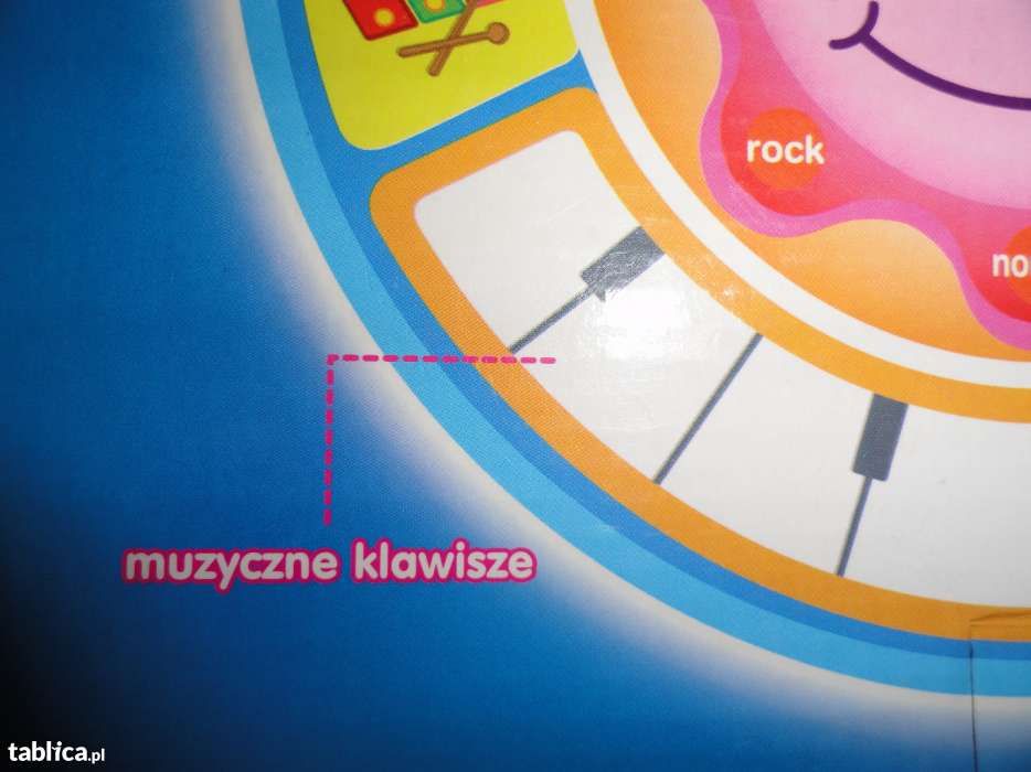 Grająca mata "Słoneczny krąg", świetna dla dzieci w różnym wieku