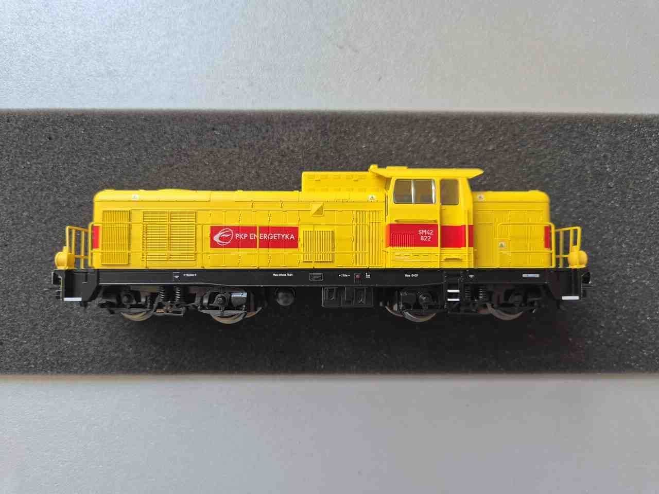 Nowy model PIKO 59466 SM42-822 "Stonka" PKP ENERGETYKA H0