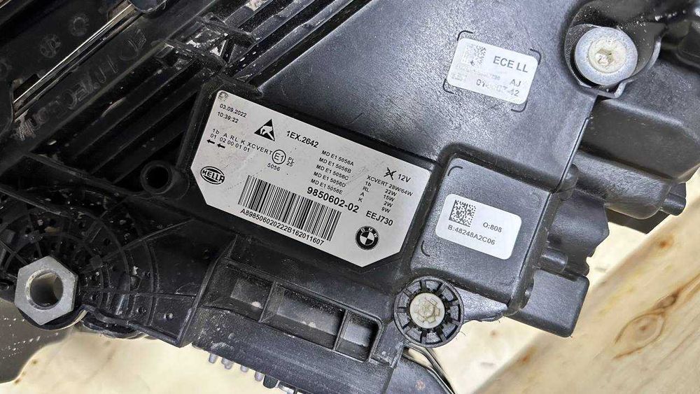 Оптика Фары Фара Фари Bmw 5 G30 Чорні 5/M5 F90 Adaptive Shadow Line