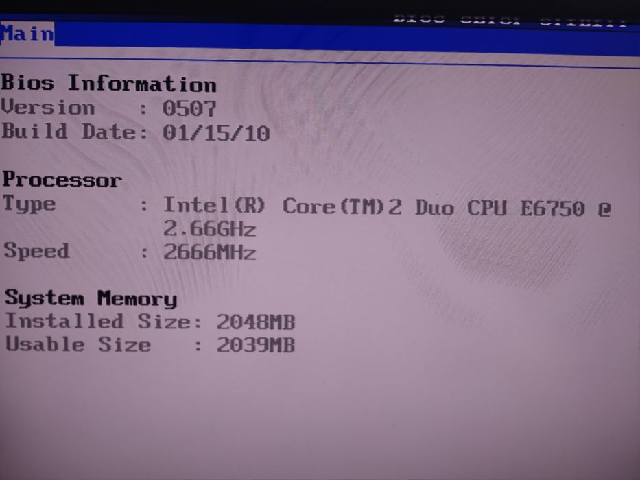 Desktop - Intel C2D E6750, ASUS P5KPL LGA 775