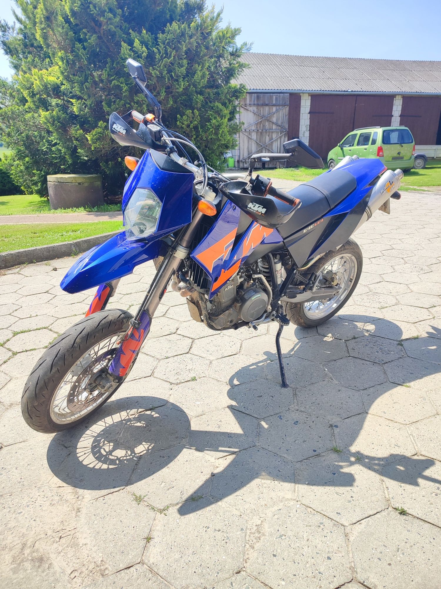 KTM LC4 640 Supermoto/ Zamiana na enduro, quad
