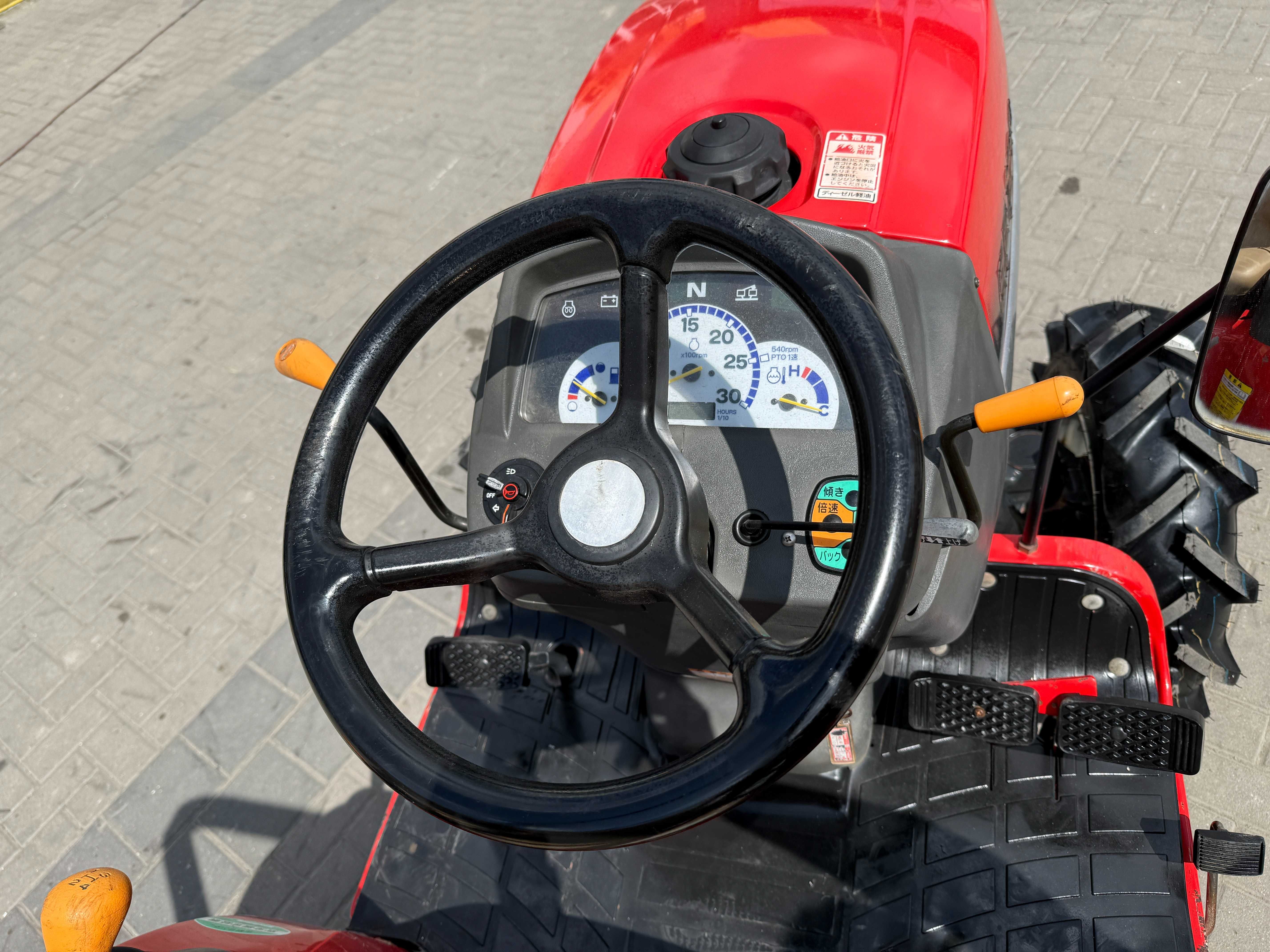 Японський трактор/мінітрактор YANMAR EF122!22к.с.!РЕВЕРС!4х4!2005 рік