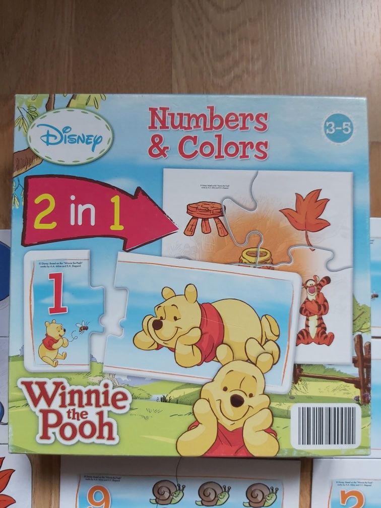 Edukacyjne elementy liczby i kolory