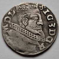 trojak 1599 Wschowa Zygmunt III Waza srebro