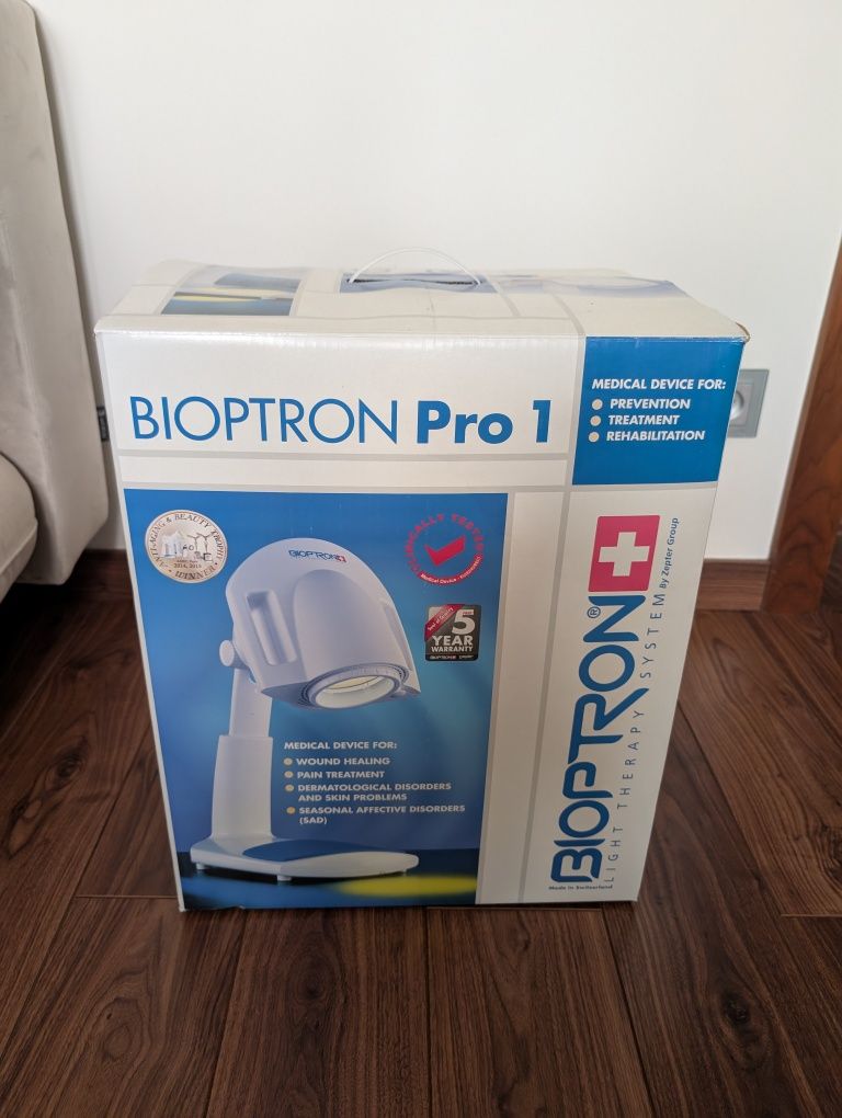 Lampa BIOPTRON Pro 1 do terapii światłem + statyw