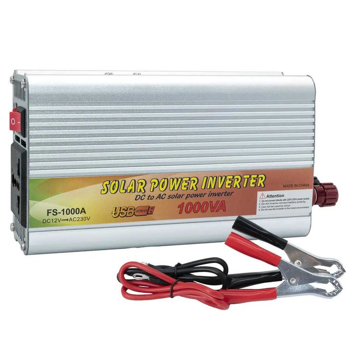 Инвертор Преобразователь напряжения 1000W 12/220v