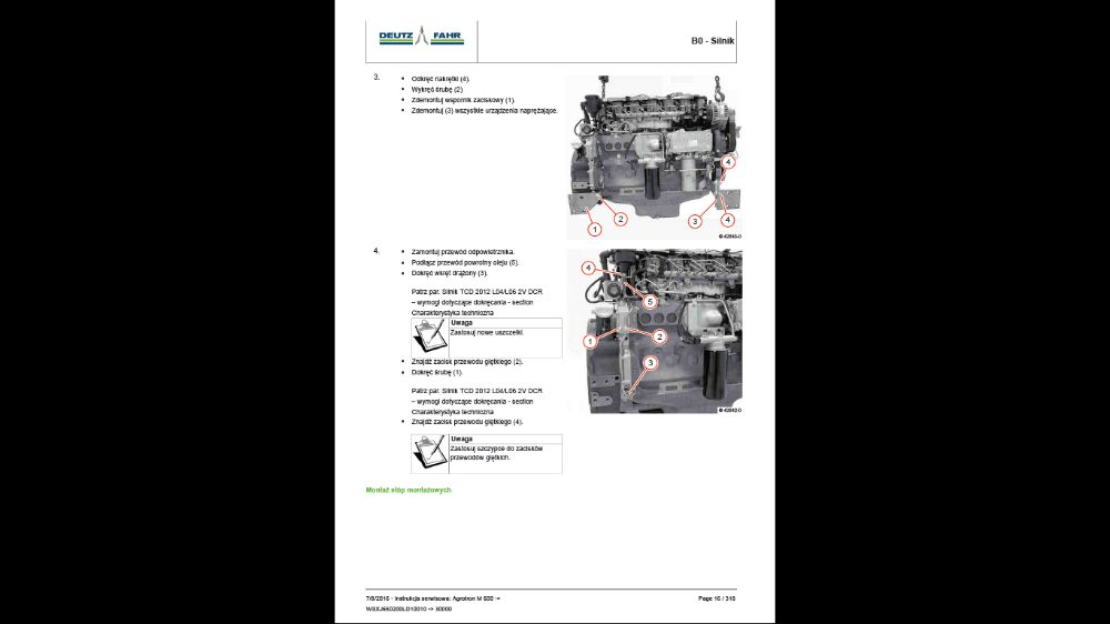 DEUTZ FAHR , SAME , LAMBORGHINI instrukcje napraw, serwisowa! PROMOCJA