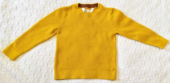 Bluza sweter ładny splot 92 HM 1.5 - 2 lata chłopiec
