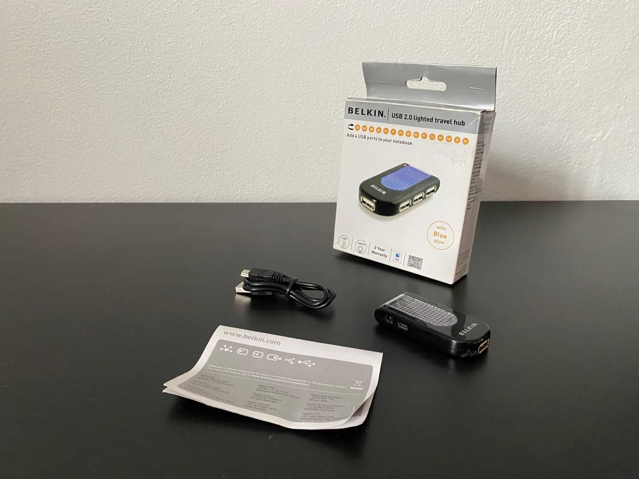USB HUB Belkin 4 Portas