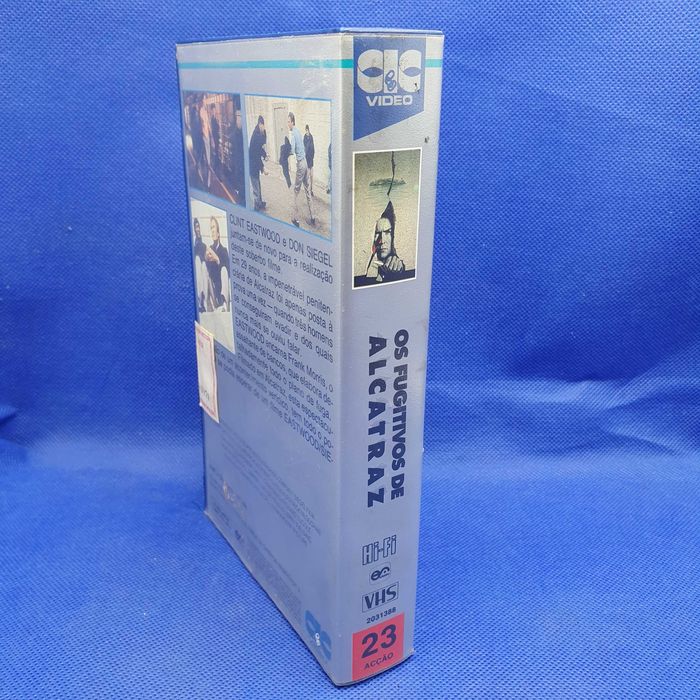 Filmes - Fuga de Alcatraz - Clint Eastwood - VHS - VSO