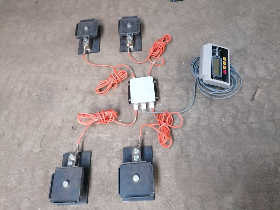 waga pod mieszalnik silos schładzalnik mleka