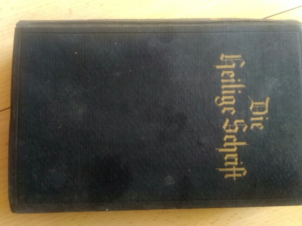 Biblia w j.niemieckim M.Luter 1939r.