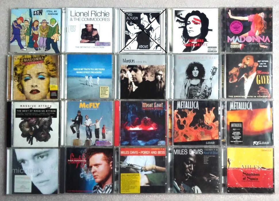 Vários CDs de Musica  de  A a P