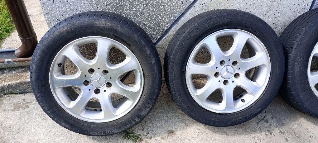 Felgi Mercedes  5X112 z oponami letnimi.16 stki