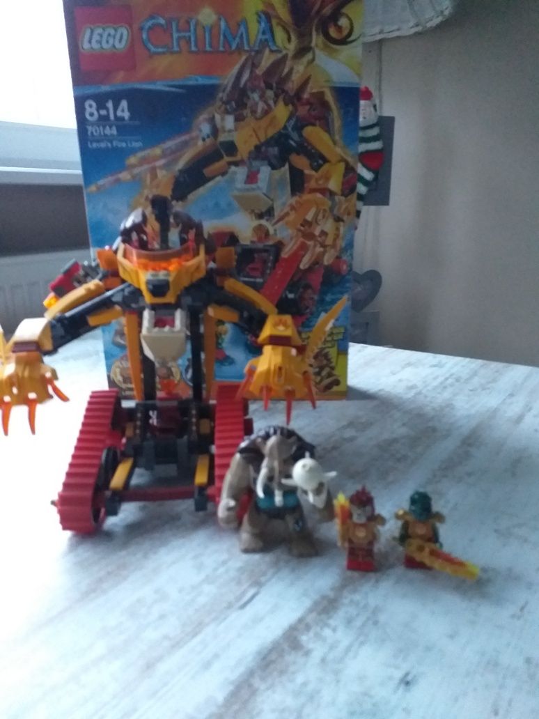 Lego Chima Laval Fire Lion stan idealny