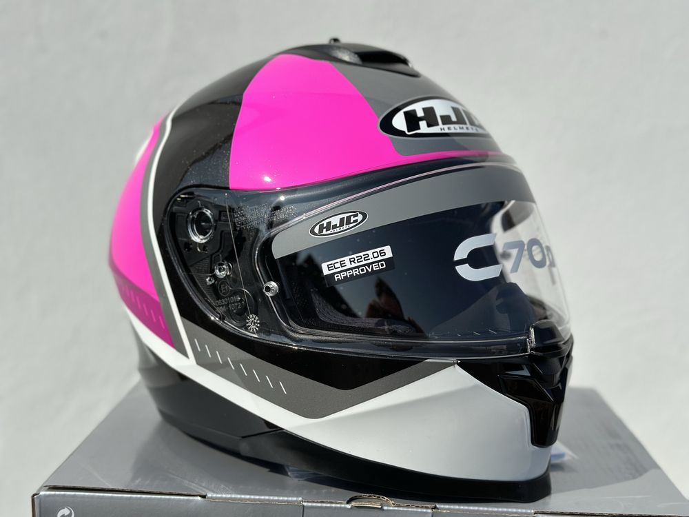 DAMSKI Kask Motocyklowy HJC C70N ALIA rozmiar M Poliweglan,NOWY MODEL!