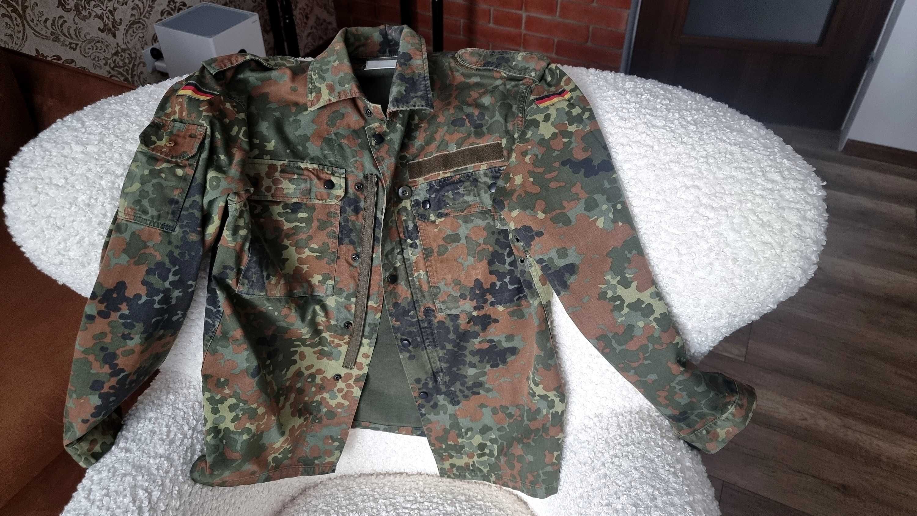 Bluza Kurtka Wojskowa Bundeswehr Flecktarn Niemiecka GR.3
