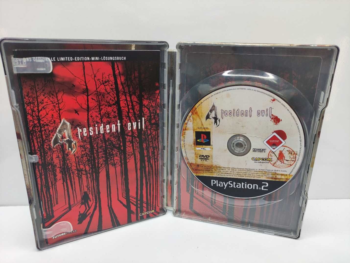 Resident Evil 4 STEELBOOK Sony PlayStation 2 PS2
