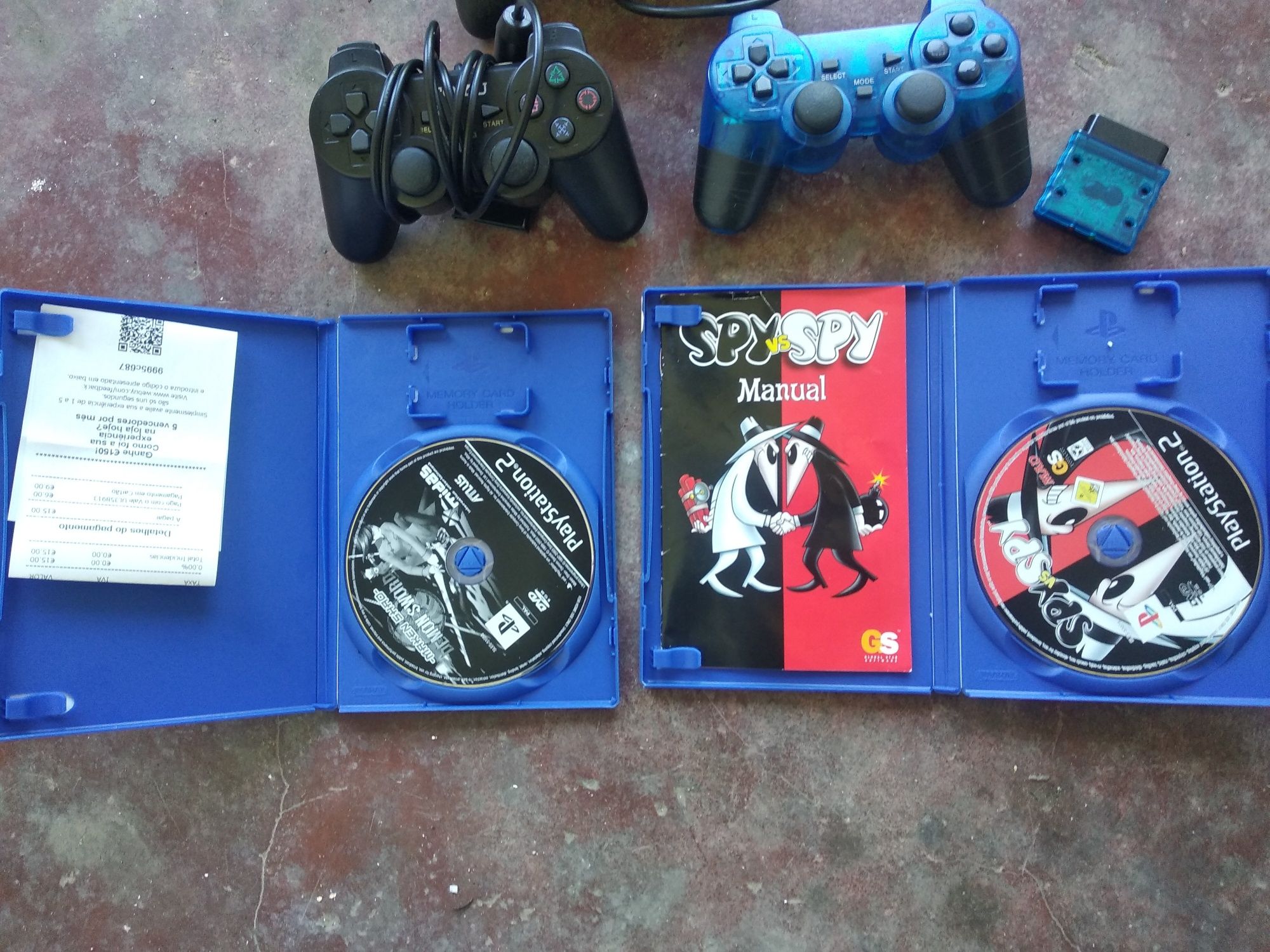 Comandos e jogos PlayStation 2