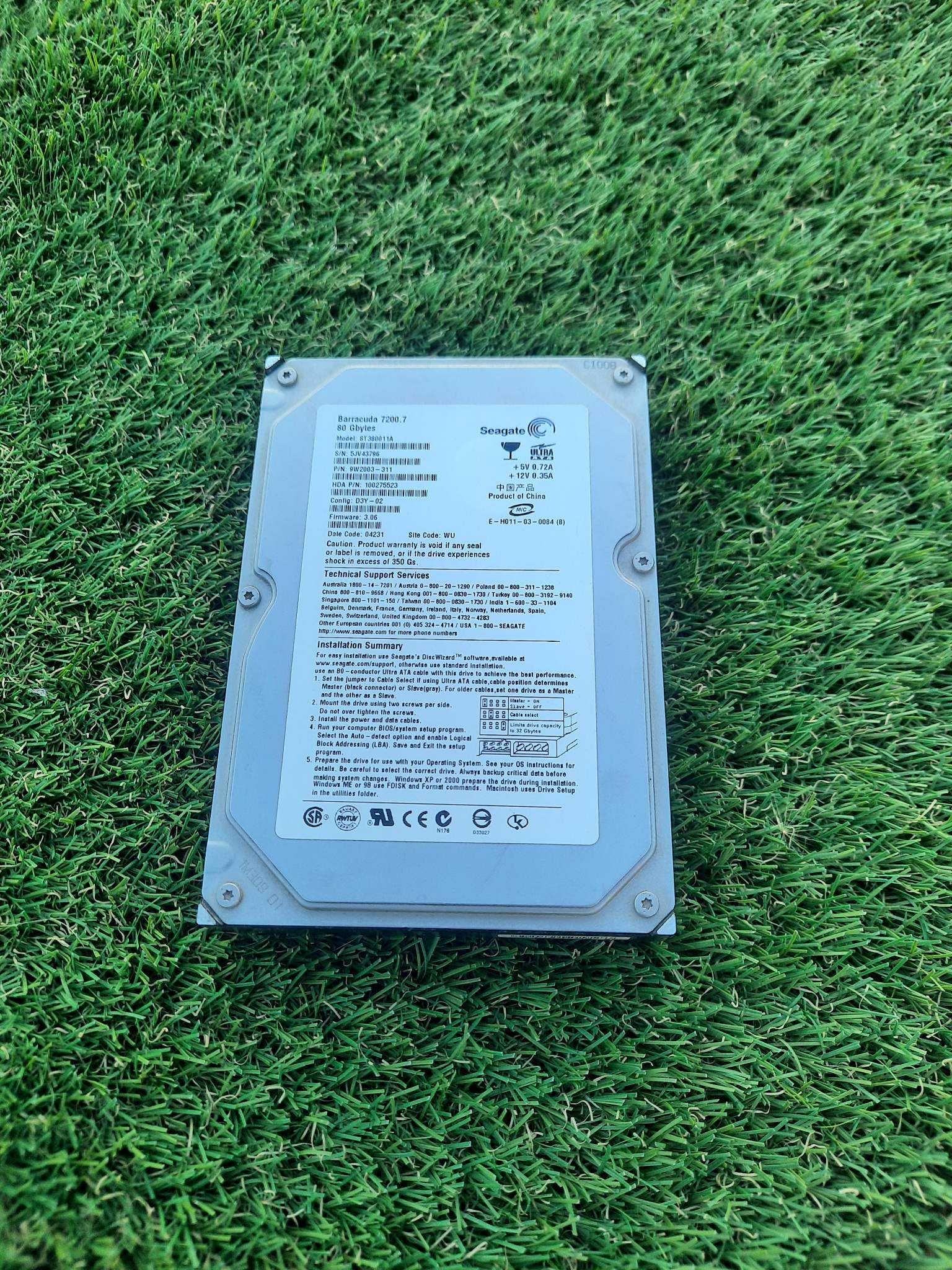 HDD Seagate Barracuda SATA 80GB