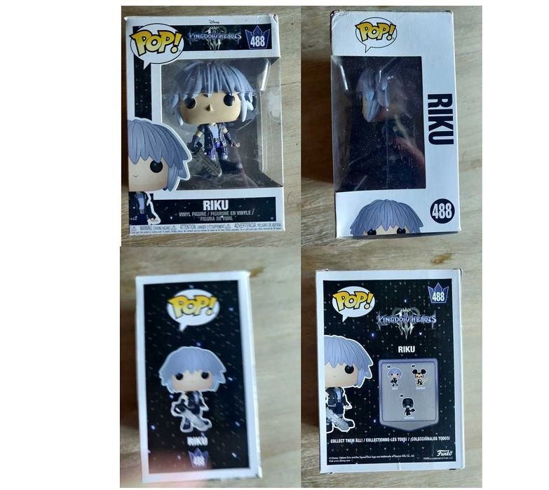 Funko Pops Novos -  Riku, Sora