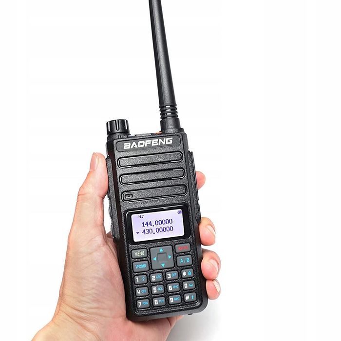 Krótkofalówka BAOFENG H6 Skaner POLICJA POGOTOWIE 10W Mocna Nowy Model