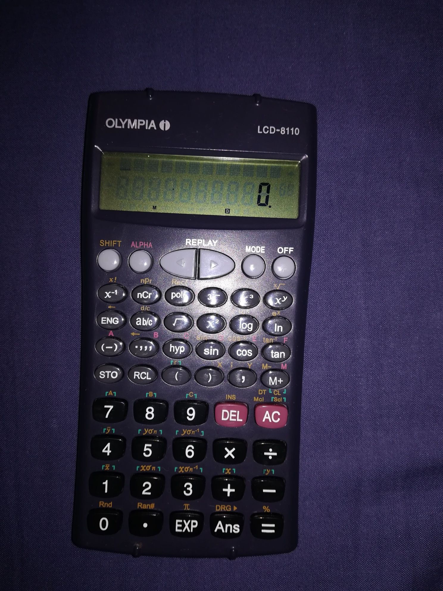 Calculadora científica Olympia LCD 8110