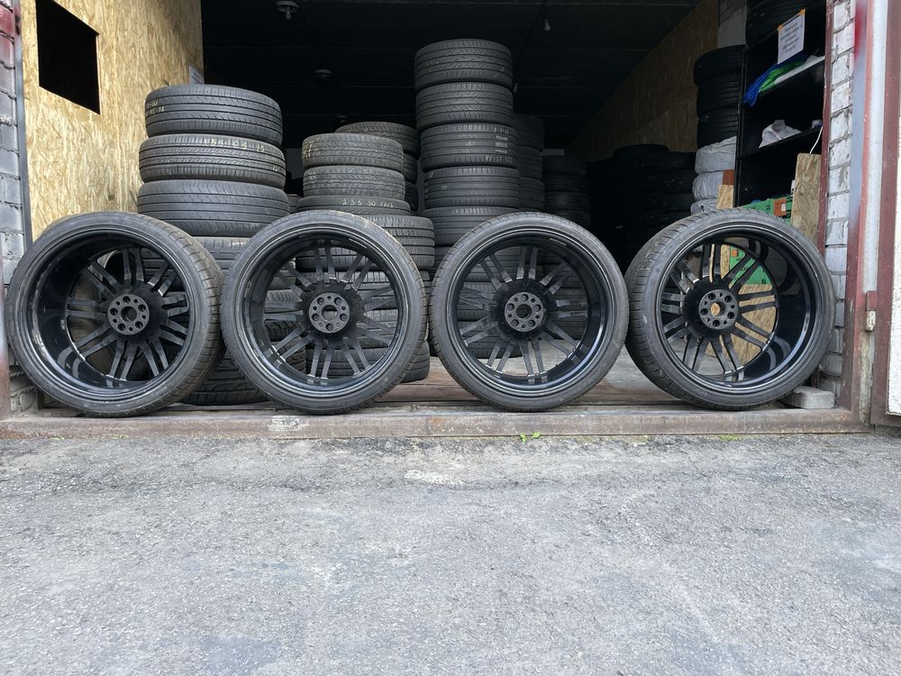 Диски Mansory R22 - 10J*22 H2, 5*112, з резиною 265/35 R22 GoodYear