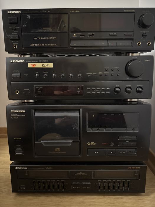 Wieża PIONEER hifi czteroczesciowa