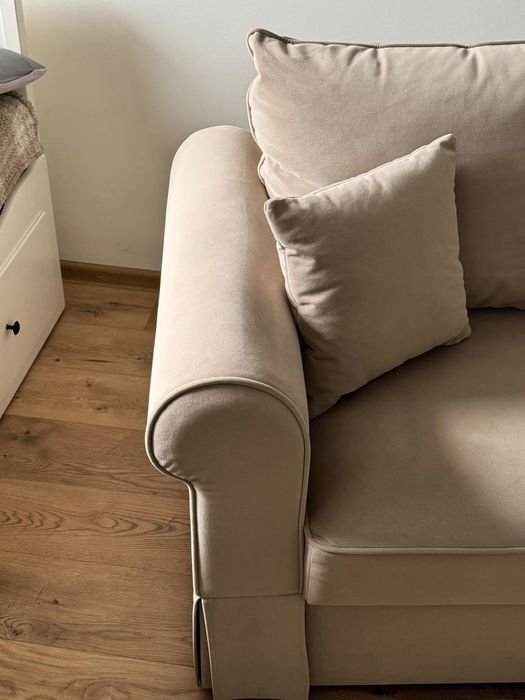 Fotel Zoya w stylu angielskim, stan bardzo dobry