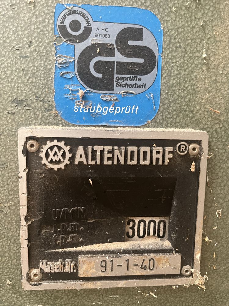 Piła formatowa Altendorf F90 r.prod.1991,kompletna, sprawna