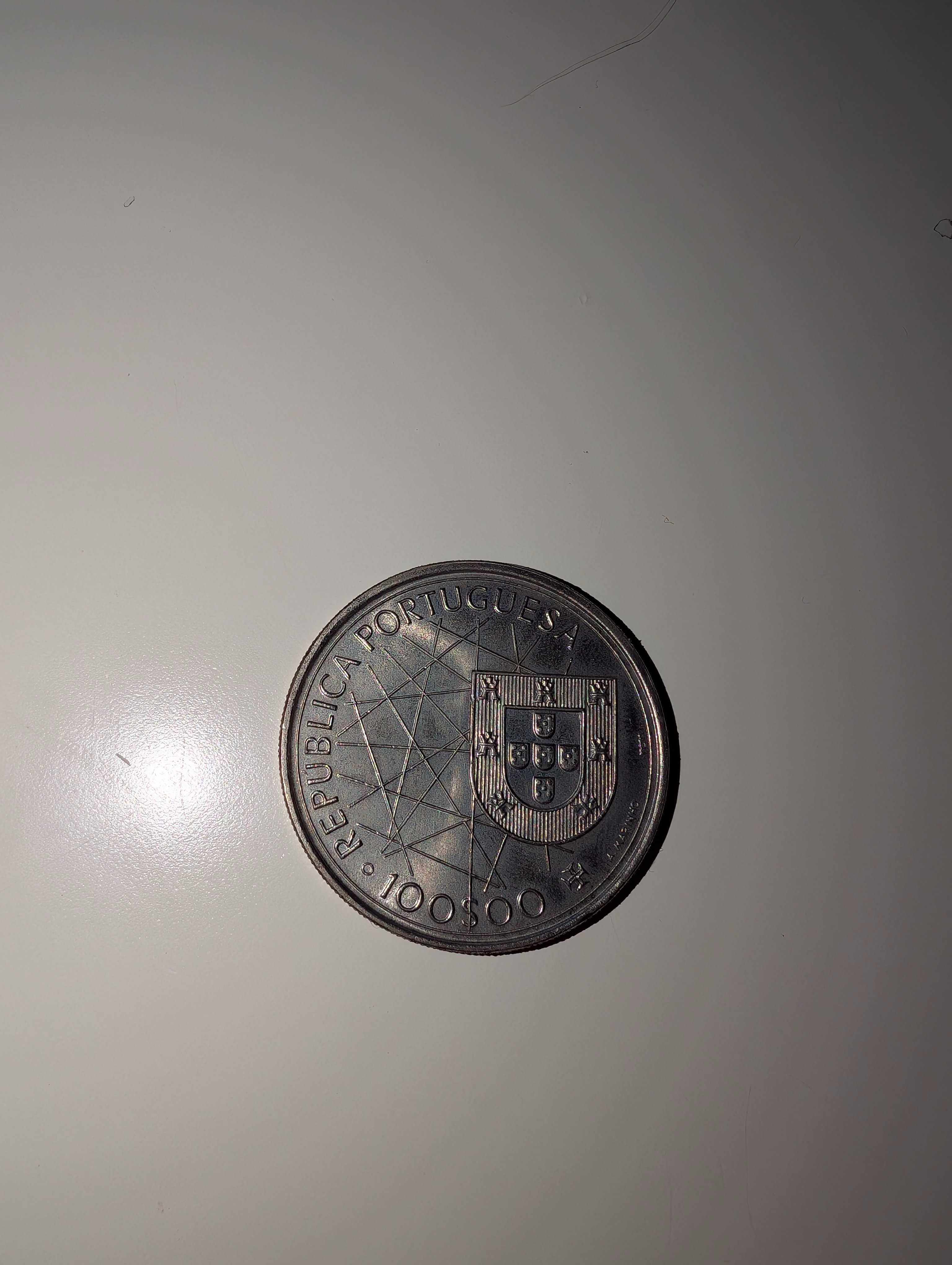 Moeda 100 Escudos - Descoberta do arquipélago dos Açores
