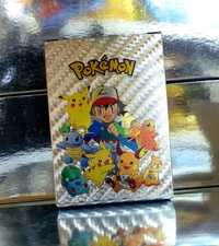 Talia kart srebrnych Pokemon 55 sztuk