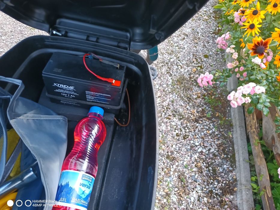 Rower z silnikiem spalinowym Sachs 301a doinwestowany