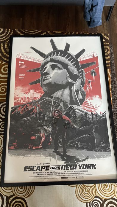 Plakat Escape from New York - Grzegorz Domaradzki GABZ