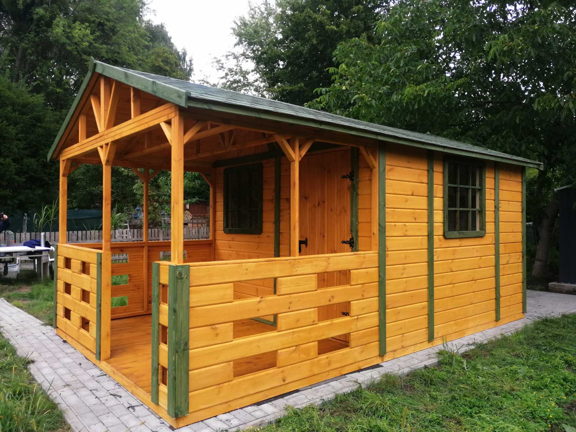 domek narzędziowy, domek drewniany, działkowy, ogrodowy, mały,