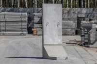 Chojnice Mur betonowy oporowy l prefabrykowany Elki betonowe Ściana