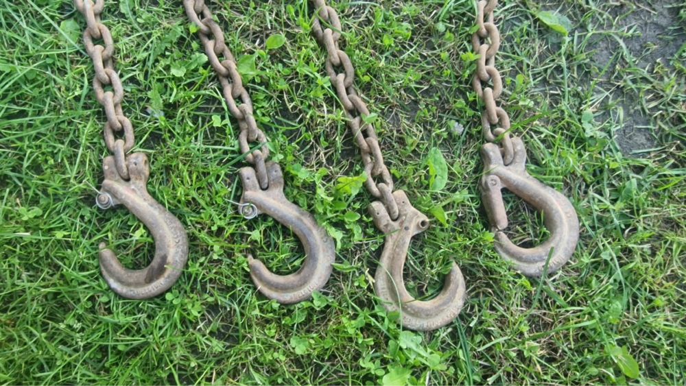 Zawiesia łańcuchowe dźwigowe 4cięgnowe skracane 4m