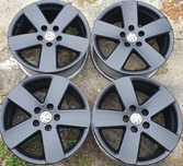Alufelgi Borbet 17 5x112 7.5J ET 47 Felgi Audi Seat Golf Passat czarne