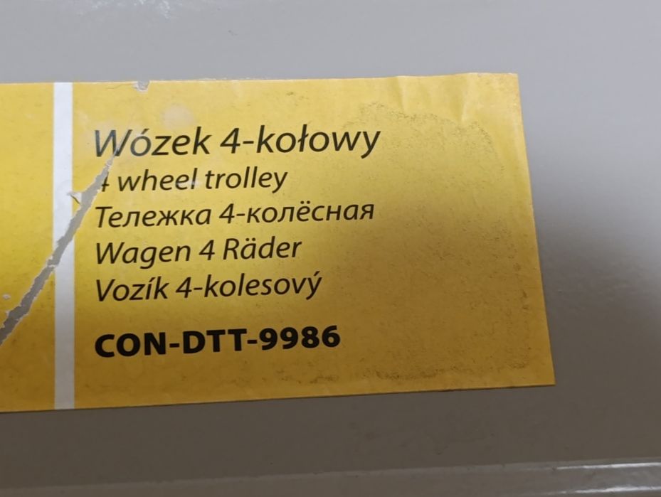 Wózek transportowy 300 kg Tanio