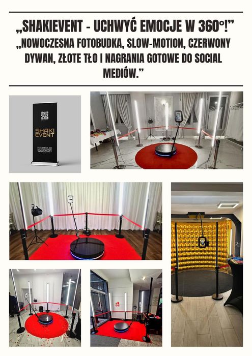 Videobudka360 overhead fotobudka andrzejki sylwester  18 studniówka