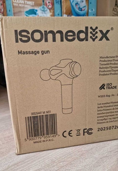 ISOMEDIX професійний перкусійний масажер пистолет масаж для тіла