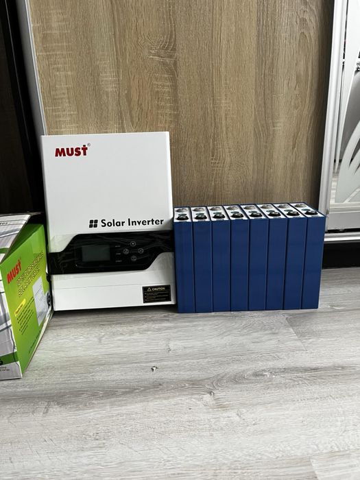 Комплет аварійного живлення Must 3.2кВт з батраєями LifePot4 Ave 105Ah